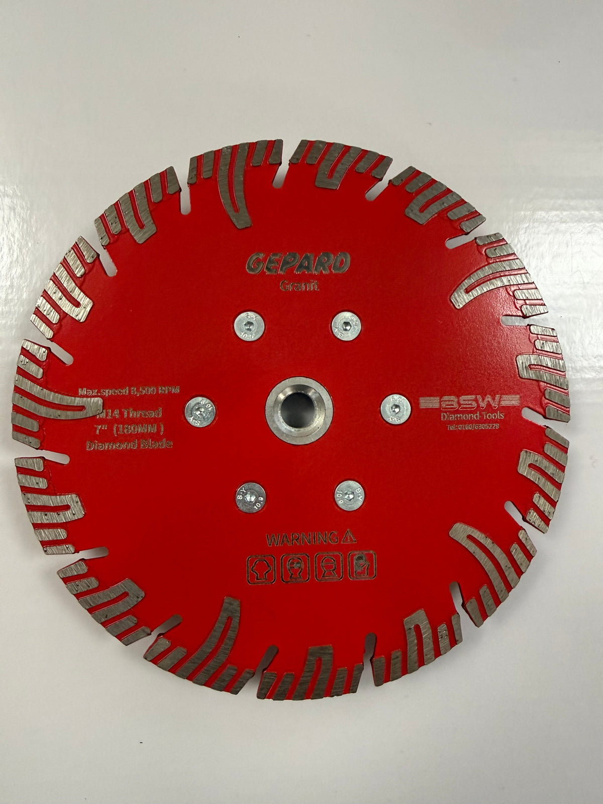 Gepard Trennscheibe die Profi Diamantscheibe für Granit, Sandstein, Beton & Quarz