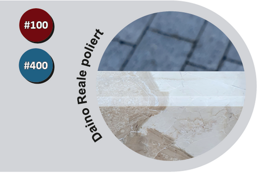 Ares Hybrid Schleifsatz – Profi Schleifpads für Trockenschliff | 3mm Belag, Hochglanz Finish