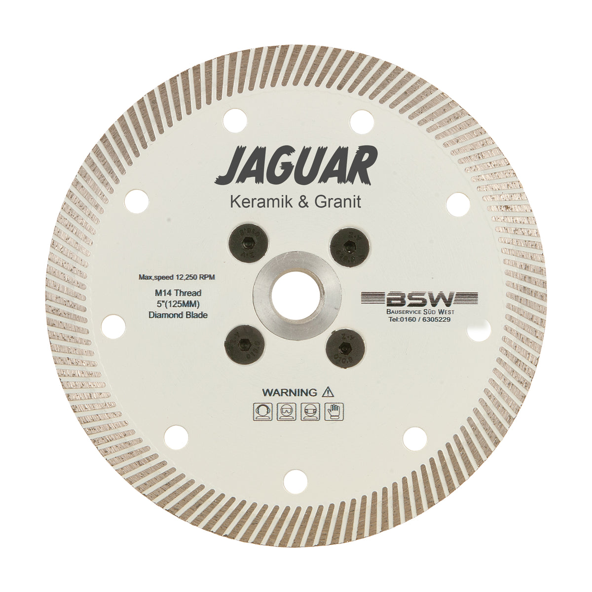 Jaguar Trennscheibe Präzisionsscheibe für Keramik, Dekton & Naturstein