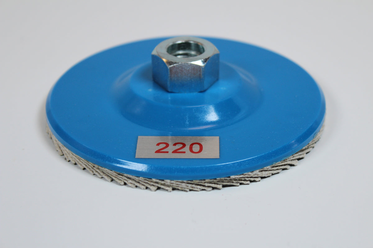 Condor Fächerscheibe 115 mm M14 für Granit, Quarz, Keramik & Marmor – Diamant & Carbide Schleifscheibe