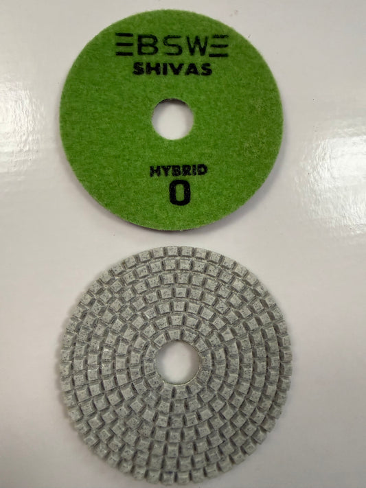 Shivas Hybrid Schleifsatz – 4 Körnungen + 0 # auch für Trockenanwendung