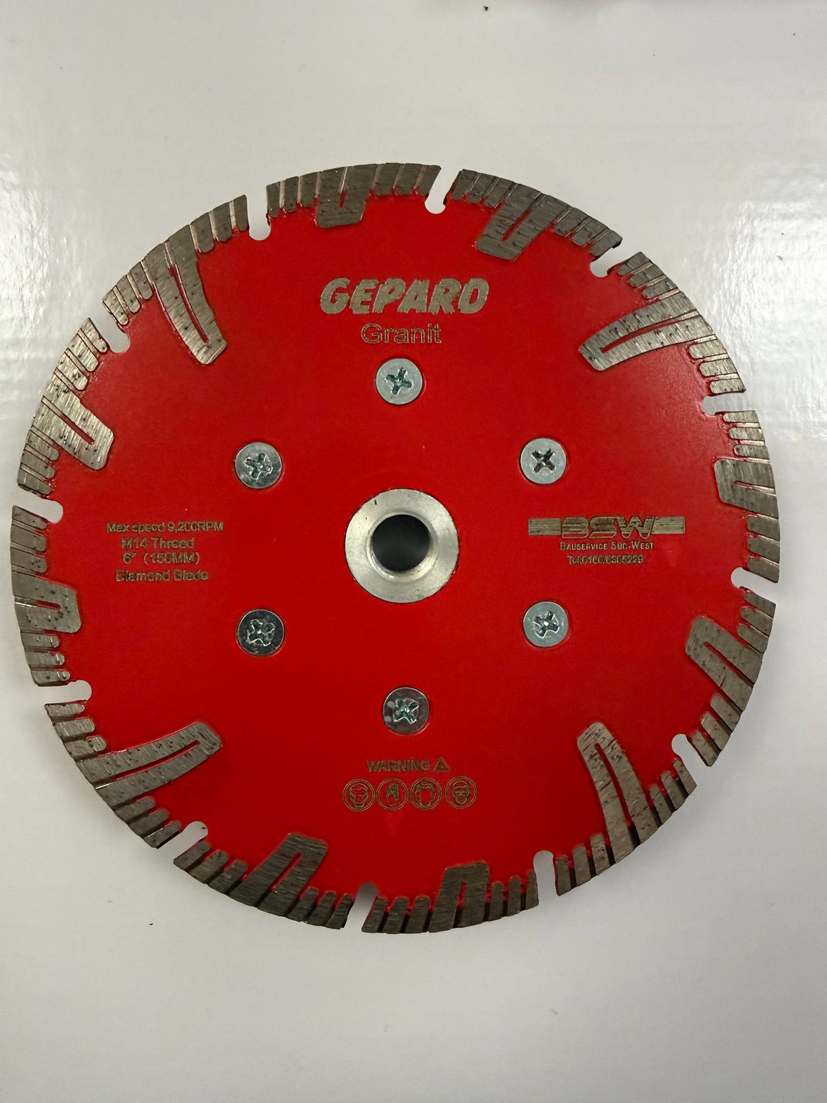 Gepard Trennscheibe die Profi Diamantscheibe für Granit, Sandstein, Beton & Quarz