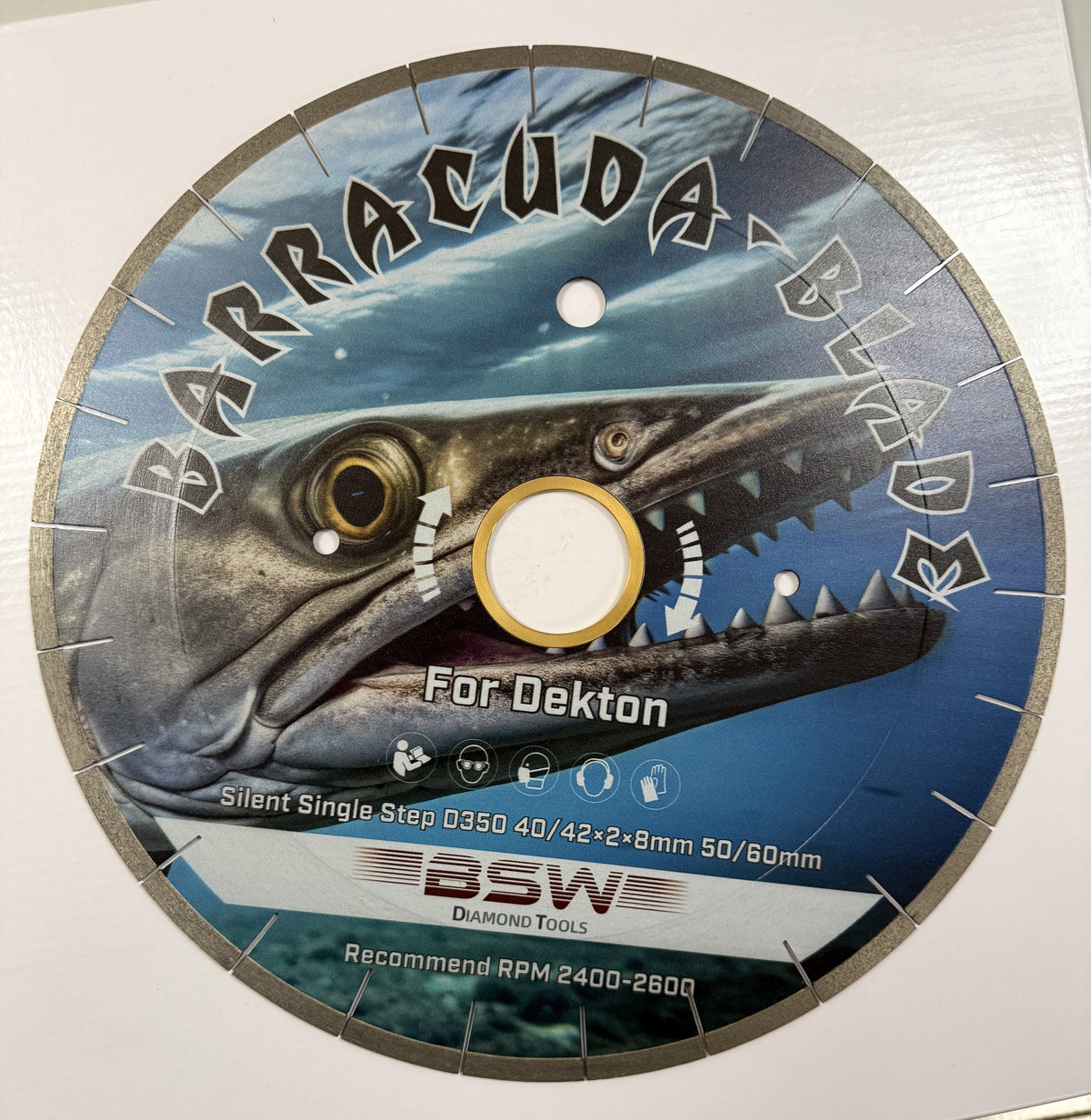 Baracuda Brückensägenblatt 300 / 350 /400 mm – Silent Diamanttrennscheibe für Ultrakompakte Keramik