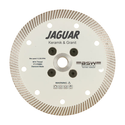 Jaguar Trennscheibe Präzisionsscheibe für Keramik, Dekton & Naturstein