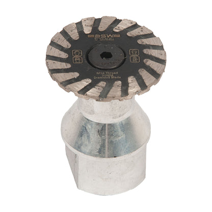 Lux Diamantscheibe M14 – 30 / 40 / 50 / 60 mm –  für Bildhauer & Feinarbeiten