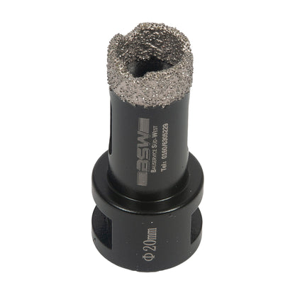 Raptor / Diamantbohrer M14 für Fliesen & Feinsteinzeug – Trockenbohrer Profi Qualität